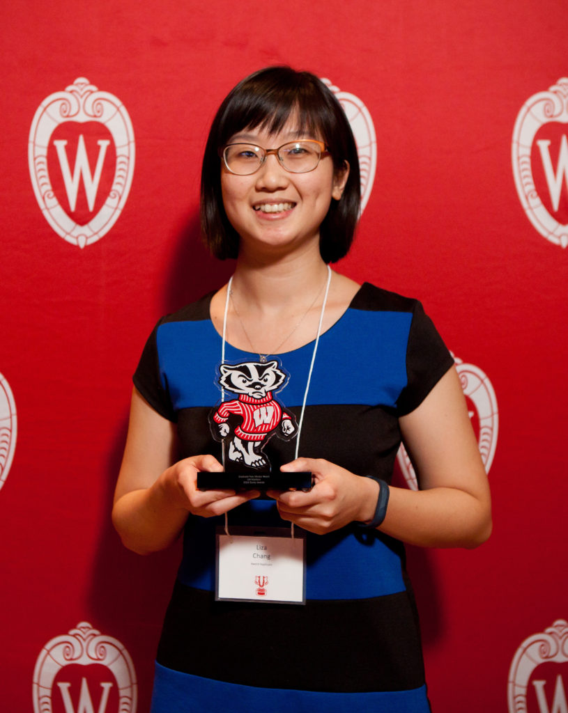 Peer Mentor Award winner Liza Chang