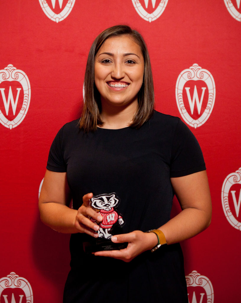Peer Mentor Award winner Amelia Cuarenta
