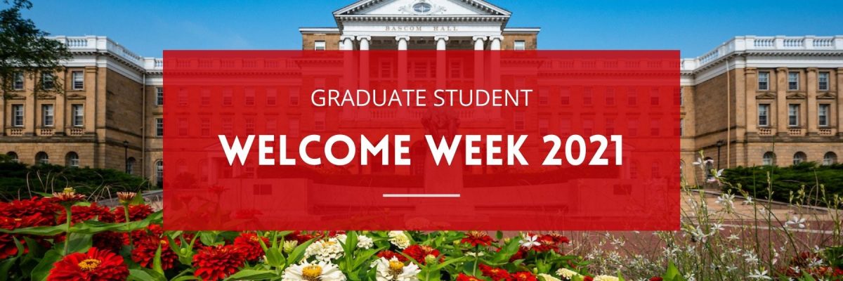 Graduate Student Welcome Week 2021